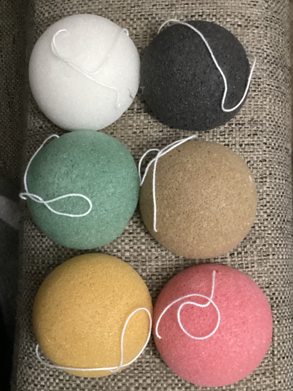 Natural Face Sponge 6pack